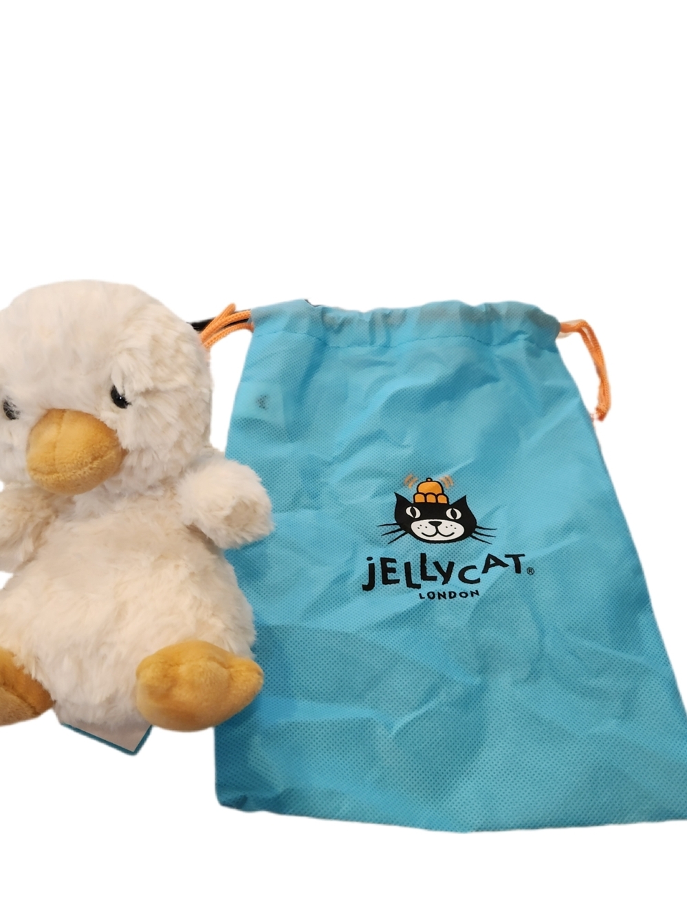 New NWT SOLD OUT Jellycat Yummy Duckling Plush Toy with Dust Bag